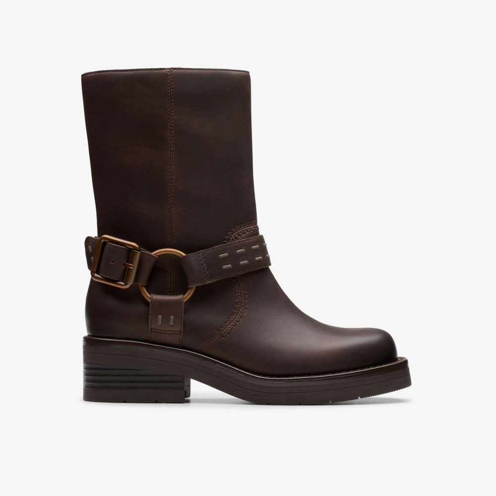 Rebelle Up Walnut Leather | Clarks Onsale