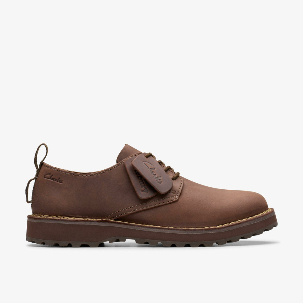 Solsbury Lace Dark Brown Leather | Clarks Discount