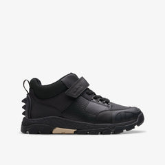 Steggy 2 Glow Kid Black Leather | Clarks US
