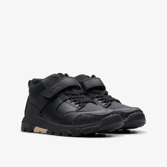 Steggy 2 Glow Kid Black Leather | Clarks US