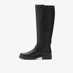 Orinoco2 Tall Black Leather | Clarks Onsale