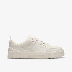 Oslo Shine Youth White | Clarks