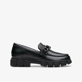 Evyn Walk Kid Black Leather | Clarks For Sale