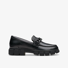 Evyn Walk Kid Black Leather | Clarks For Sale