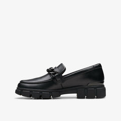 Evyn Walk Kid Black Leather | Clarks For Sale