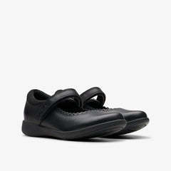 Etch Pure Kid Black Leather | Clarks
