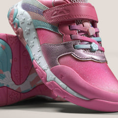 Tidal Star Kid Bright Pink Combination | Clarks Discount