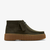 Torhill Moss Dark Green Nubuck | Clarks