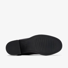 Chamberly Top Black Leather | Clarks Discount