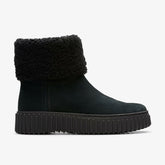 Torhill Turn Black Warmlined Suede | Clarks Sale