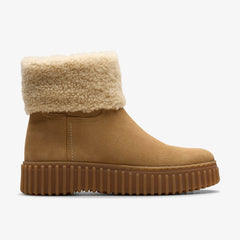 Torhill Turn Light Tan Warmlined | Clarks Discount