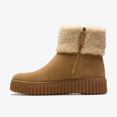 Torhill Turn Light Tan Warmlined | Clarks Discount