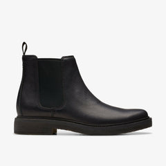 Clarkdale Easy Chelsea Boot Black Leather | Clarks US