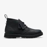 Solsbury Desert Boot Black Leather | Clarks Onsale