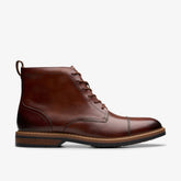 Aldwin Cap Mid Tan Leather | Clarks Discount