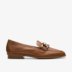 Sarafyna Iris Loafer Tan Leather | Clarks For Sale
