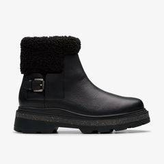 Hencroft Madi Waterproof Black Warmlined Leather | Clarks For Sale