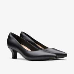 Kepley Vine Black Leather | Clarks Discount