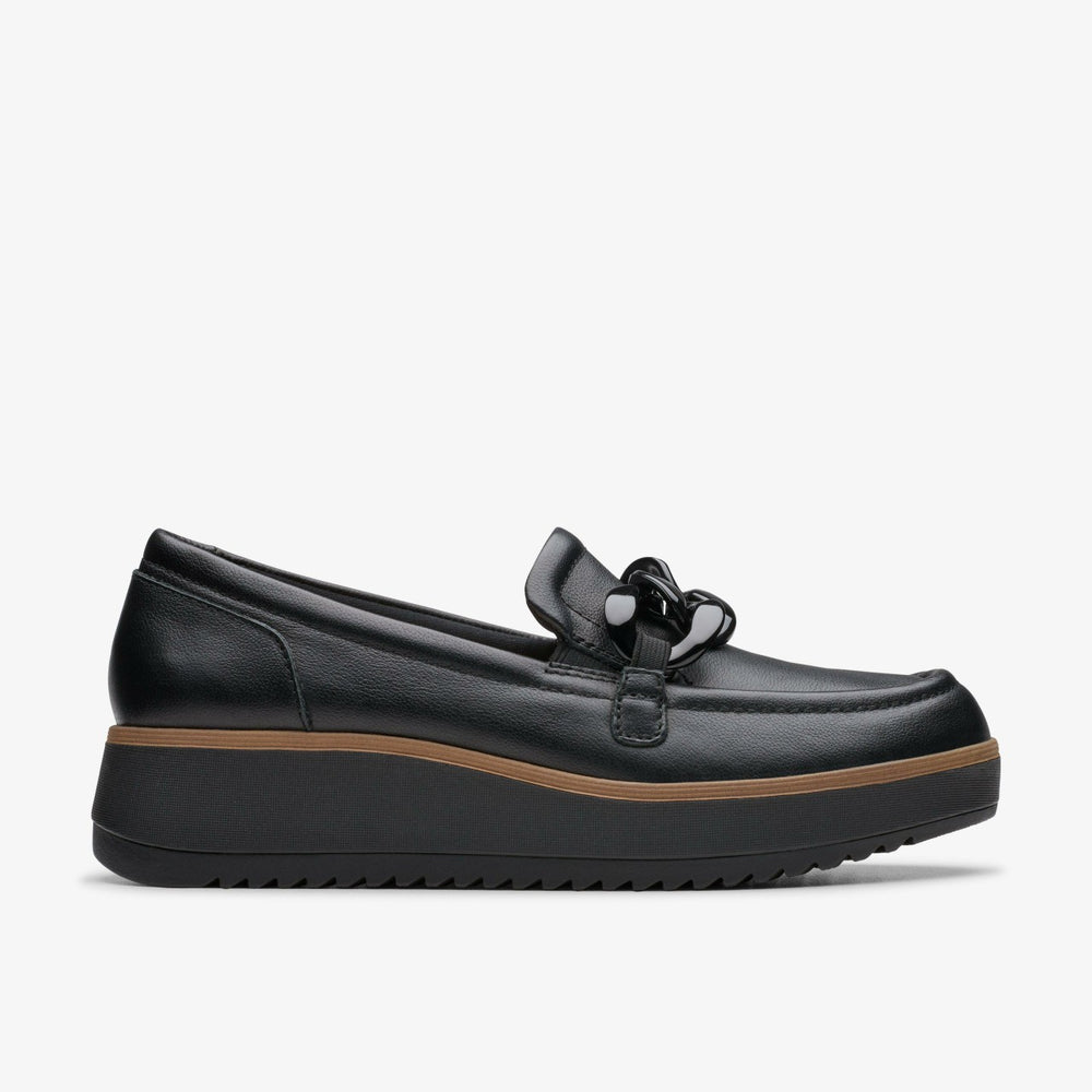 Zylah May Black Leather | Clarks Onsale