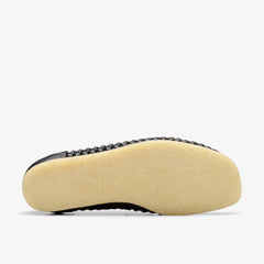 Wallabee Penny Weave Black Leather | Clarks For Sale