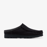 Wallabee Slip Black Suede | Clarks