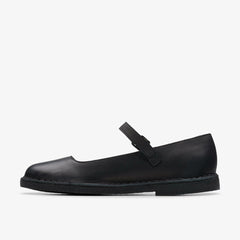 Desert Jane Black Leather | Clarks For Sale