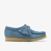 Wallabee Weave Powder Blue Suede | Clarks For Sale