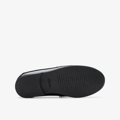 Finja Bright Older Black Patent | Clarks