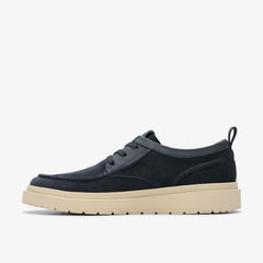 Polden Moc Navy Suede | Clarks Sale