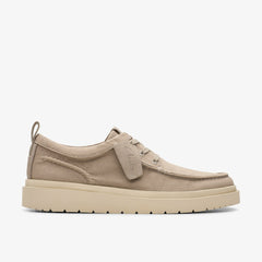 Polden Moc Grey Canvas | Clarks Discount