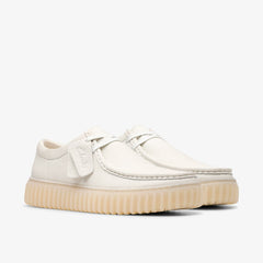 Torhill Lo White Leather | Clarks