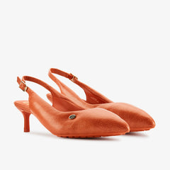 Martine Rose Sling 1 Womens Orange Interest Leather | Clarks For Sale