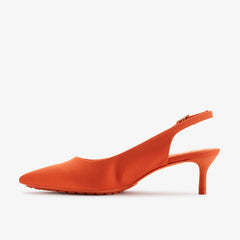 Martine Rose Sling 2 Womens Orange Textile | Clarks Onsale