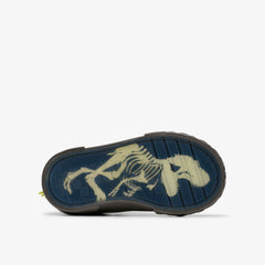 Foxing Rex Hi Toddler Black Canvas | Clarks Sale