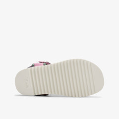 Peak Web Kid Pink/Print | Clarks Sale