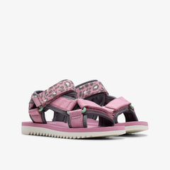 Peak Web Kid Pink/Print | Clarks Sale