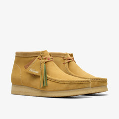 Wallabee Boot Golden Tan Suede | Clarks Discount