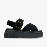 Evamar Wish Black Suede | Clarks