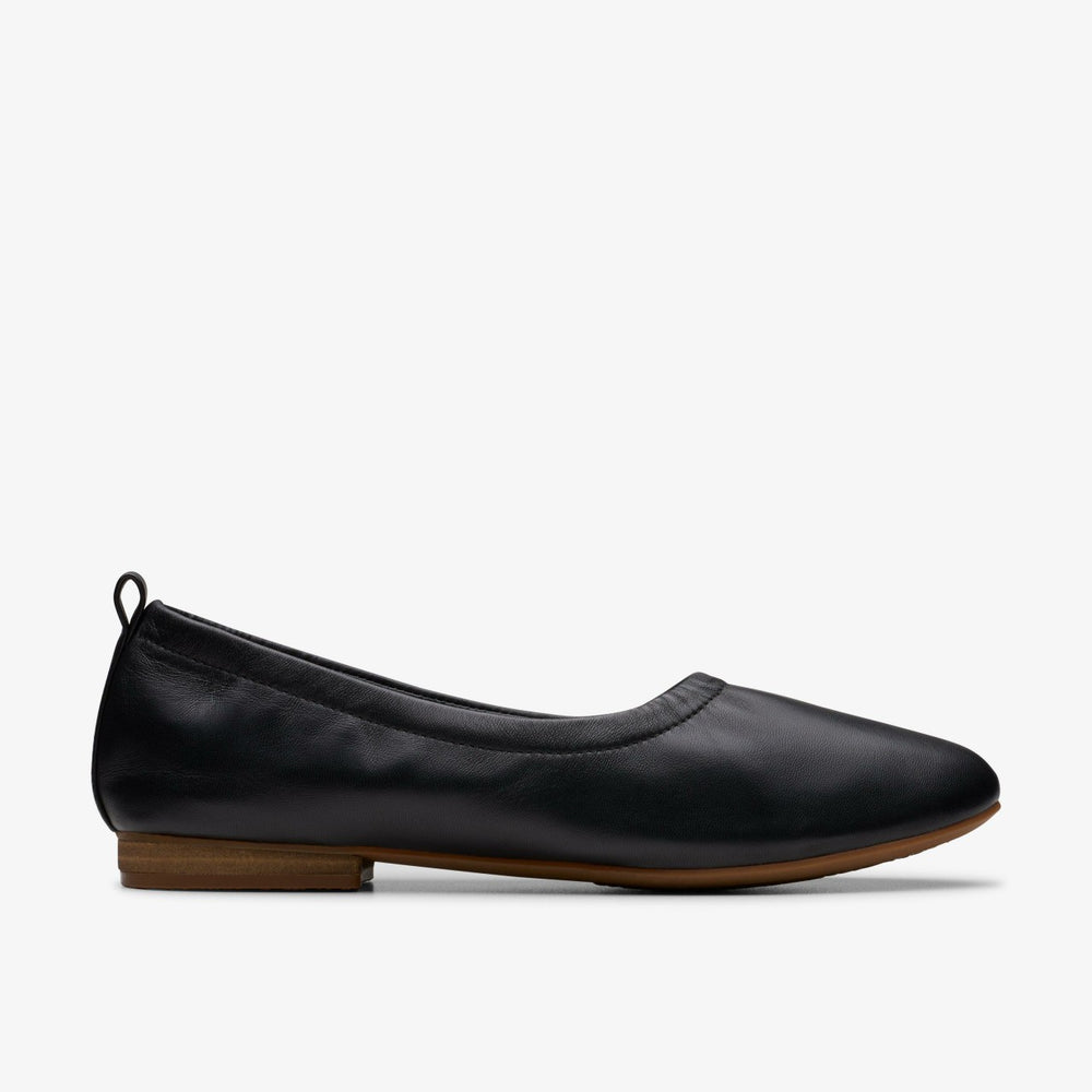 Fawna Soft Black Leather | Clarks Sale