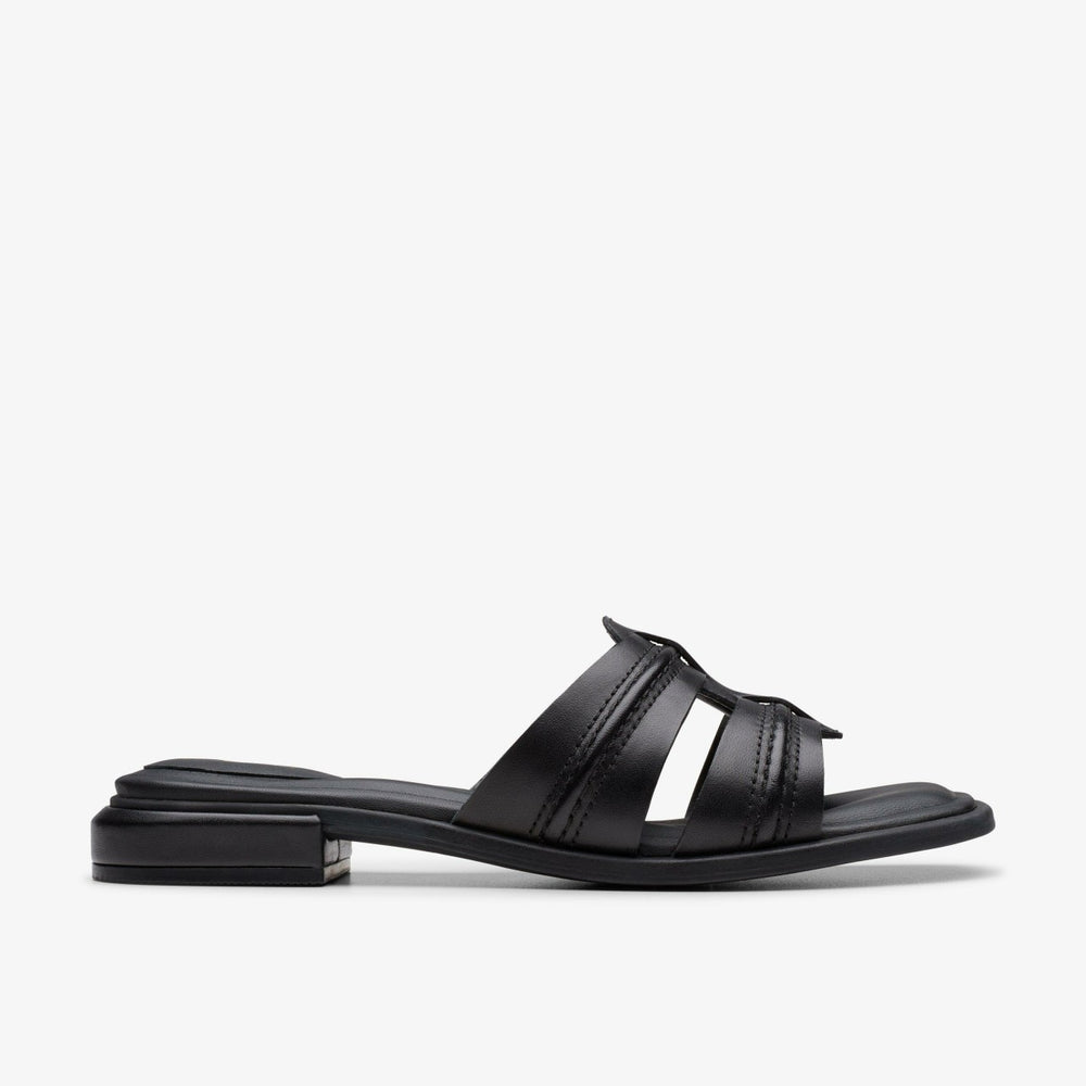 Ariany Mule Black Leather | Clarks Onsale