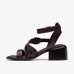 Morwyn Strap Wine Leather | Clarks Discount