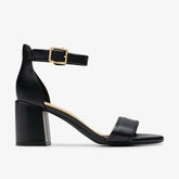 Ezoria Mae Black Leather | Clarks Onsale