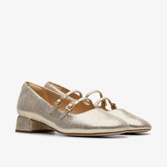 Daiss 30 Shine Champagne Interest | Clarks