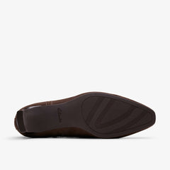 Edina Up Dark Brown Suede | Clarks For Sale