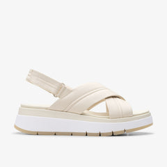 Tuscan Cross Cream Leather | Clarks Onsale