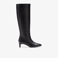Edina Tall Black Leather | Clarks Onsale