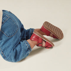 Playsun Toddler Red Leather | Clarks Onsale