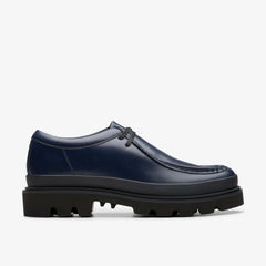 Badell Seam Navy Leather | Clarks US