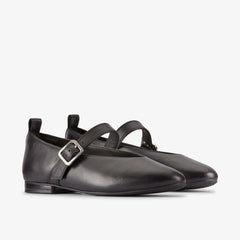 Fawna Bar Black Leather | Clarks Onsale