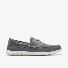 Flexway Tie Grey Combination | Clarks For Sale